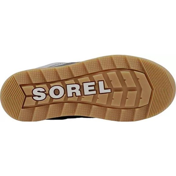 NEW Sorel Sizes 1-7 Kids' Whitney II Short Lace Winter Boots - Black/ Lavender - Picture 3 of 14